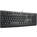Lenovo Preferred Pro II USB Keyboard-French Canadian 058 - Cable Connectivity - USB 2.0 Interface - French (Canada) - Notebook, Tablet, Desktop Computer, Docking Station, Workstation - Windows, Linux - Rubber Dome Keyswitch - Black