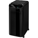 Fellowes AutoMax&trade; 350C Auto Feed Shredder - Non-continuous Shredder - Cross Cut - 350 Per Pass - for shredding Staples, Paper Clip, Paper, CD, DVD, Credit Card, Junk Mail - 0.2" x 1.5" Shred Size - P-4 - 3.35 m/min - 9" Throat - 45 Minute Run Time - 30 Minute Cool Down Time - 68.14 L Wastebin Capacity - Black