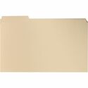 Business Source 1/3 Tab Cut Legal Recycled Expanding File - 8 1/2" x 14" - 3/4" Expansion - Top Tab Location - Assorted Position Tab Position - 10% Recycled - 100 / Box