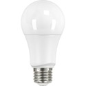 Satco A19 LED 9.5-watt 2700K Frosted Bulb Pack - 9.50 W - 60 W Incandescent Equivalent Wattage - 120 V AC - 800 lm - A19 Size - Frosted - Warm White Light Color - E26 Base - 15000 Hour - 4400.3F (2426.8C) Color Temperature - 80 CRI - 220 Beam Angle - 4 / Pack
