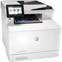 HP LaserJet Pro M479FDN Laser Multifunction Printer- Colour - Copier/Fax/Printer/Scanner - 28 ppm Mono/28 ppm Color Print - 38400 x 600 dpi Print - Automatic Duplex Print - Up to 50000 Pages Monthly - 300 sheets Input - Color Scanner - 1200 dpi Optical Scan - Color Fax - Gigabit Ethernet - USB - 1 Each - For Plain Paper Print