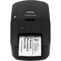 Brother QL-600 Desktop Direct Thermal Printer - Monochrome - Label Print - USB - 2.40" Print Width - 71 mm/s Mono - 300 x 600 dpi - 1.14" (29 mm), 2.44" (62 mm), 0.67" (17 mm), 0.67" (17 mm), 2.28" (58 mm), 1.50" (38 mm), 2.44" (62 mm), 0.94" (24 mm), 0.47" (12 mm), 0.91" (23 mm), 2.36" (60 mm), ... Width x 3.54" (90 mm), 3.94" (100 mm), 3.43" (87 mm), 2.13" (54 mm), 3.54" (90 mm), 1.14" (29 mm), 3.39" (86 mm) Length - 2.44" (62 mm) Label Width - 39.37" (1000 mm) Label Length