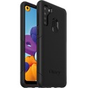 OtterBox Galaxy A21 Commuter Series Lite Case - For Samsung Galaxy A21 Smartphone - Black - Drop Resistant, Bump Resistant - Polycarbonate, Synthetic Rubber - 1 Pack - Retail
