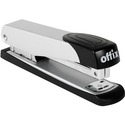 Offix MS02-NP Metal Stapler - 15 Sheets Capacity - 105 Staple Capacity - Half Strip - 1 Each