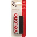 VELCRO Fasteners - 3.50" (88.9 mm) Length x 0.75" (19.1 mm) Width - 4 / Pack - Black