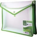 EcoOffice Letter File Wallet - 8 1/2" x 11" - 3" Expansion - 1 Each