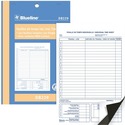 Blueline Individual Time Sheets - 100 Sheet(s) - Carbon Copy - 7.99" x 5.39" Form Size - 1 Each