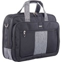bugatti Carrying Case (Briefcase) for 17.3" - Black, Gray - Polyester Body - Shoulder Strap, Handle - 11.50" (292.10 mm) Height x 15.50" (393.70 mm) Width x 1.75" (44.45 mm) Depth - 1 Each