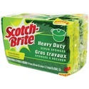 Scotch-Brite Scrub Sponge - 3 / Pack - Heavy Duty