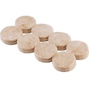 Shepherd Hardware 1-Inch Heavy Duty Self-Adhesive Felt Furniture Pads, 16-Pack, Beige - 1" Diameter - Felt - Beige