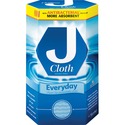 J-CLOTH Cleaning Wipes - 19" (482.60 mm) Length x 12" (304.80 mm) Width - 16 / Pack - Durable, Absorbent, Washable, Antimicrobial - Blue