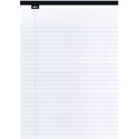 Offix Notepad - 50 Sheets - Legal - 8 1/2" x 14" - White Paper - 1 Each