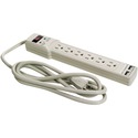 Offix Surge Suppressor/Protector - 6 x AC Power, 2 x USB - 1800 J