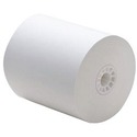 Custom Paper Thermal Printable Paper - White - 3 1/8" x 215 ft - 50 / Box - BPA Free, Single Ply