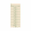 Time Card - French - 1000 Sheet(s) - 1000 / Pack