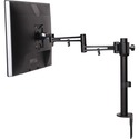 Exponent Microport Desk Mount for Monitor - Black - Height Adjustable - 1 Display(s) Supported - 30" Screen Support - 10 kg Load Capacity - 100 x 100, 75 x 75 - 1 Each