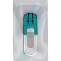 GemEx Self Adhesive USB Pockets - Polypropylene, Vinyl - ClearUSB Drive