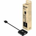 Club 3D HDMI 1.4 to VGA Adapter with Audio M/F - 1 x HDMI 1.4 Type A Digital Audio/Video - Male - 1 x 15-pin HD-15 VGA - Female - Black