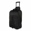 bugatti Outland Travel/Luggage Case (Carry On) for 17" to 17.3" Travel, Notebook - Black - Polyester Body - Handle, Telescoping Handle - 18.50" (470 mm) Height x 13.50" (343 mm) Width x 7.52" (191 mm) Depth - Unisex