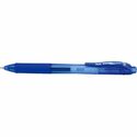Pentel EnerGel-X Retractable Gel Pens - Fine Pen Point - 0.5 mm Pen Point Size - Needle Pen Point Style - Refillable - Retractable - Blue Gel-based Ink - Blue Barrel - 1 Each