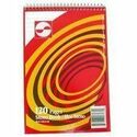 APP Coil Steno Book, Ruled, 6"x9" , 120pg - 120 Pages - 6" x 9" - White Paper - 1 Each