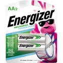 Energizer NH15BP-2 AA Nickel-metal Hydride Rechargeable Battery - For Multipurpose - Battery Rechargeable - AA - 2 / Pack
