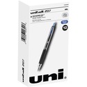 uniball&trade; 207 Gel Pen - Bold Pen Point - 1 mm Pen Point Size - Refillable - Retractable - Blue Gel-based Ink - Clear Barrel - 1 Each