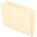 Pendaflex Legal Recycled End Tab File Folder - 8 1/2" x 14" - 3/4" Expansion - Manila - 10% Recycled - 100 / Box