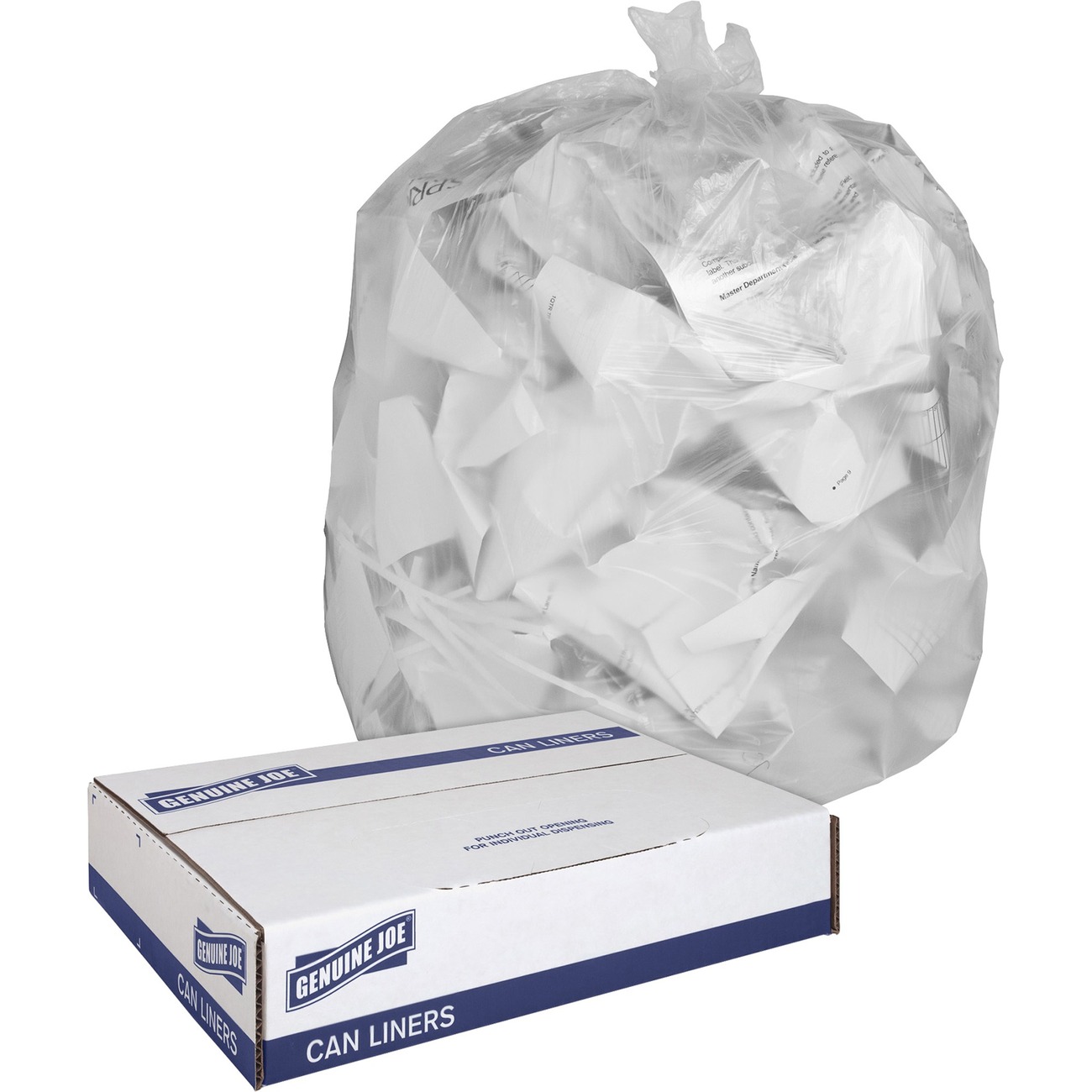 45 Gallon Trash Can Liner -Case of 100 Case of 100 Liners