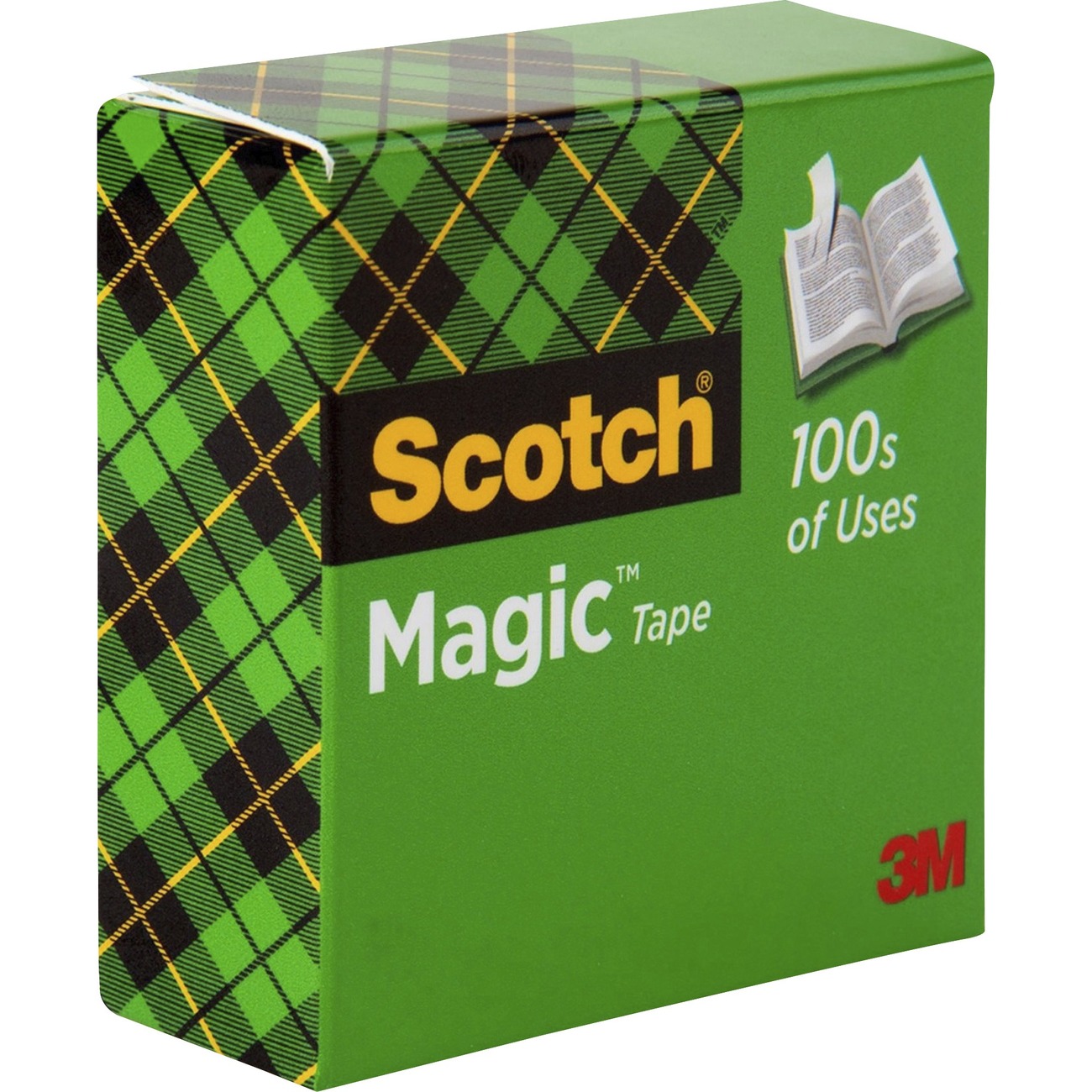 12 Magic invisible Tape  3/4"x1000"  1inch Core Matte finish Bulk Pack Rolls NEW 