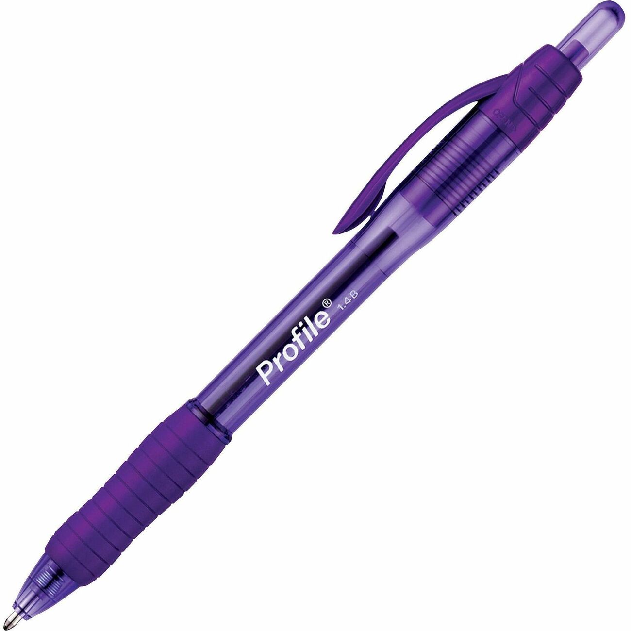 Lot of 100 Pcs Havanese Style Purple Metal Retractable Ballpoint Pens Blue Ink 