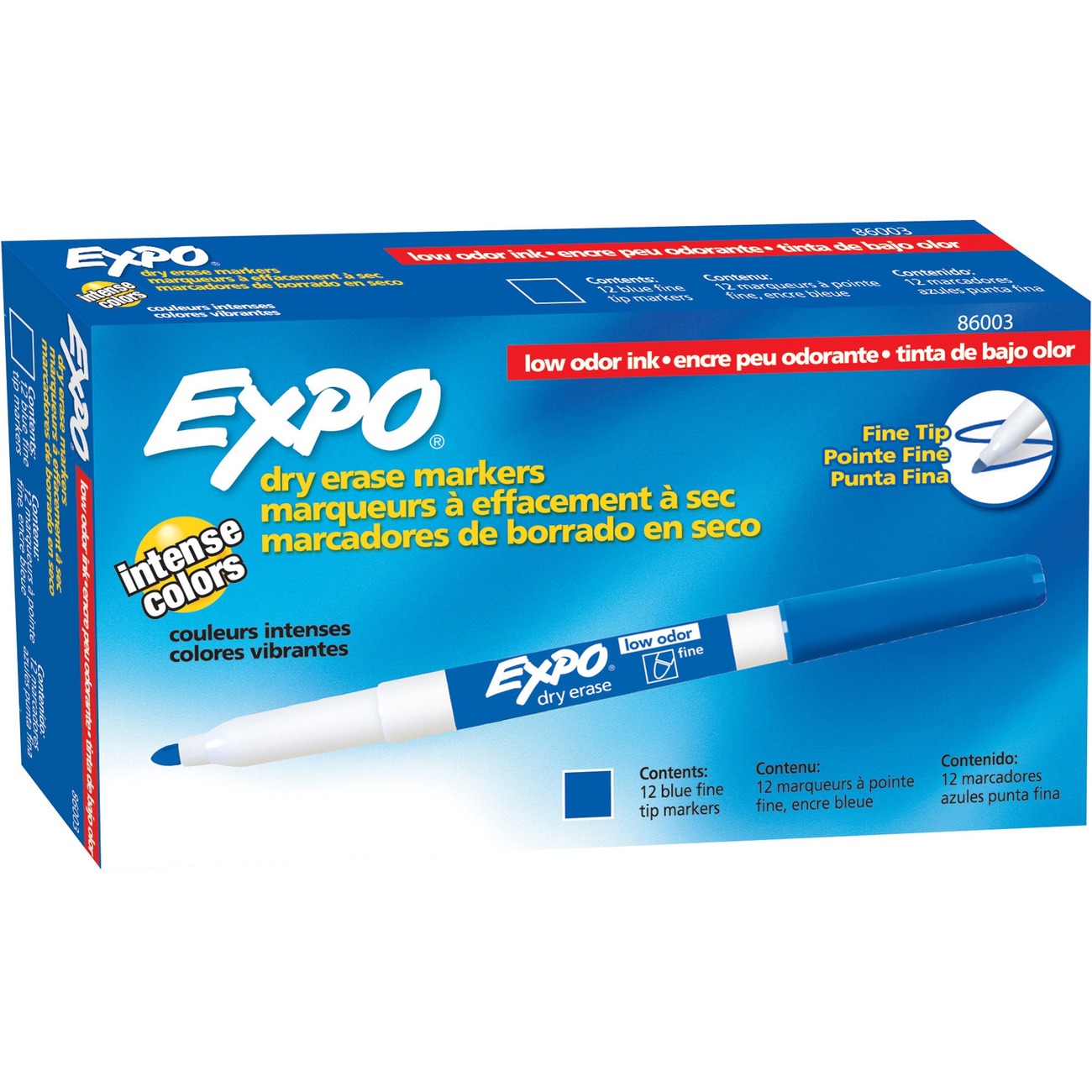 Expo® Dry-Erase Fine Tip Markers