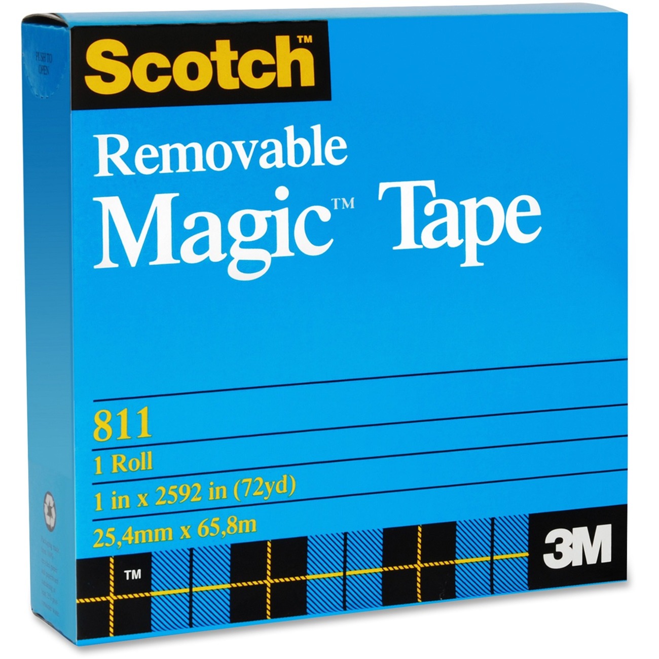3M Scotch Magic Transparent Tape - 36 yd (32.9 m) Length x 0.75 (19 mm)  Width - 1 Core - 1 Each - Madill - The Office Company