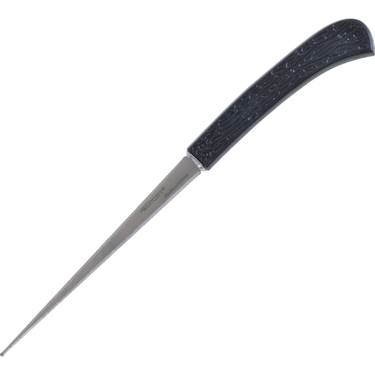 Westcott 29380 8 Letter Opener with Stainless Steel Serrated Blade
