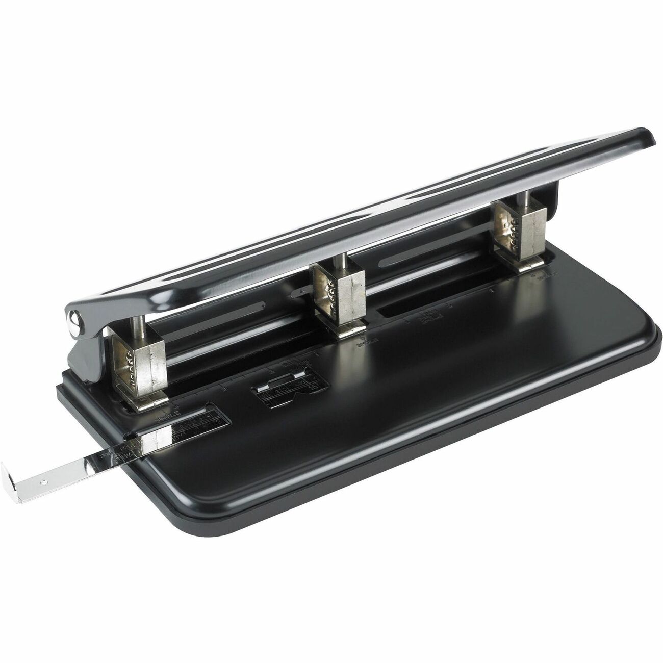 Officemate Lever Handle Heavy-Duty 2-3-Hole Punch