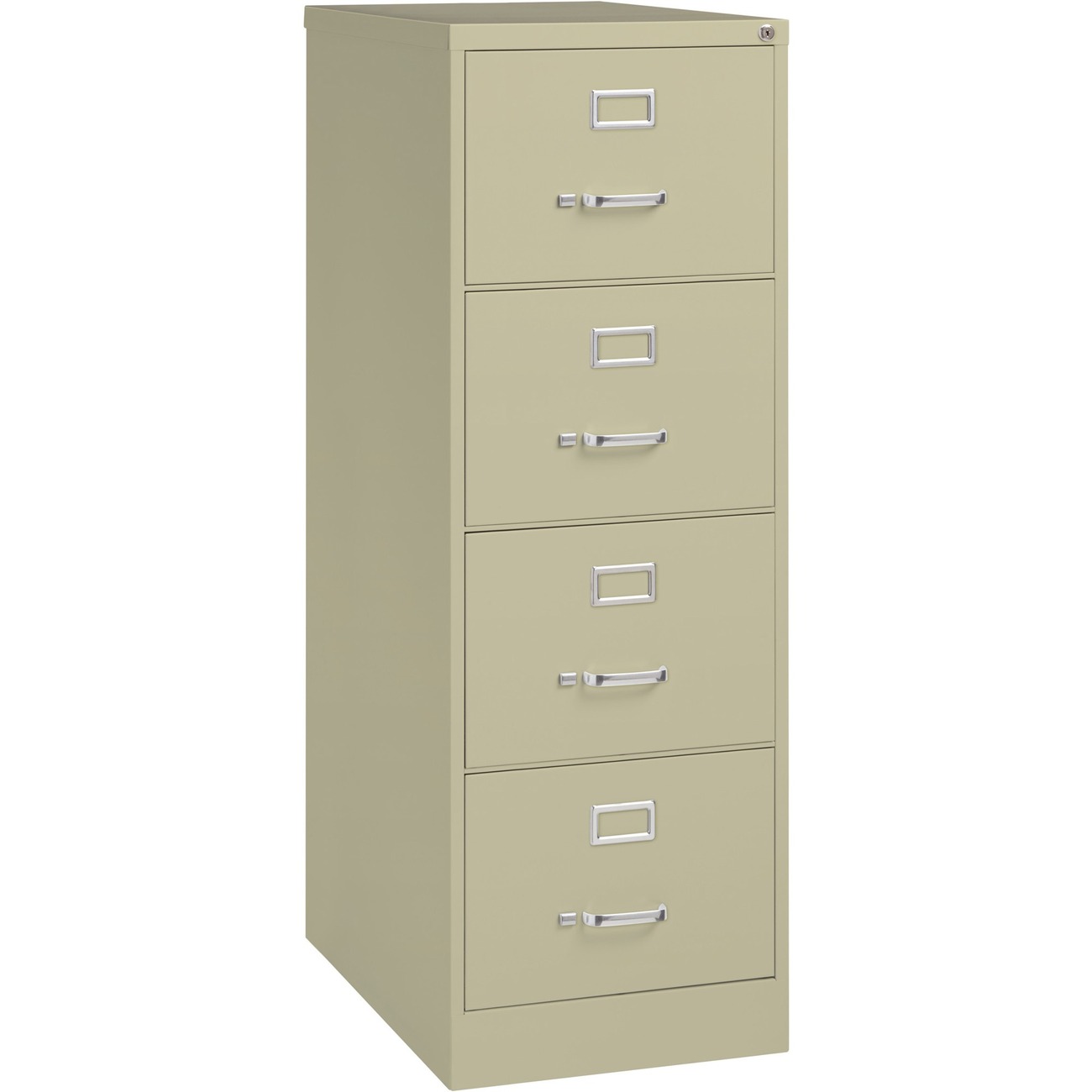 Putty Hon 4 Drawer Vertical Legal File Cabinet 18 x 26.5 x 52 by Hon
