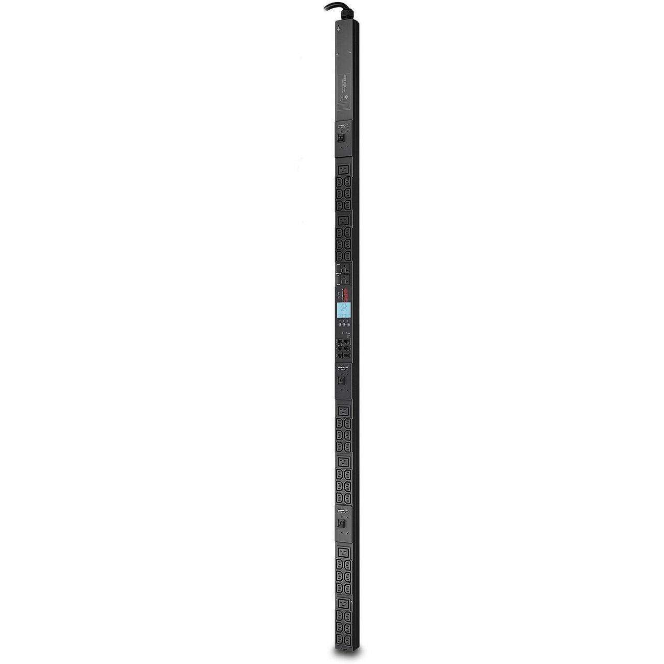 APC Rack Mount PDU, Metered 208V/30A Three-Phase PDU, (44) Outlets