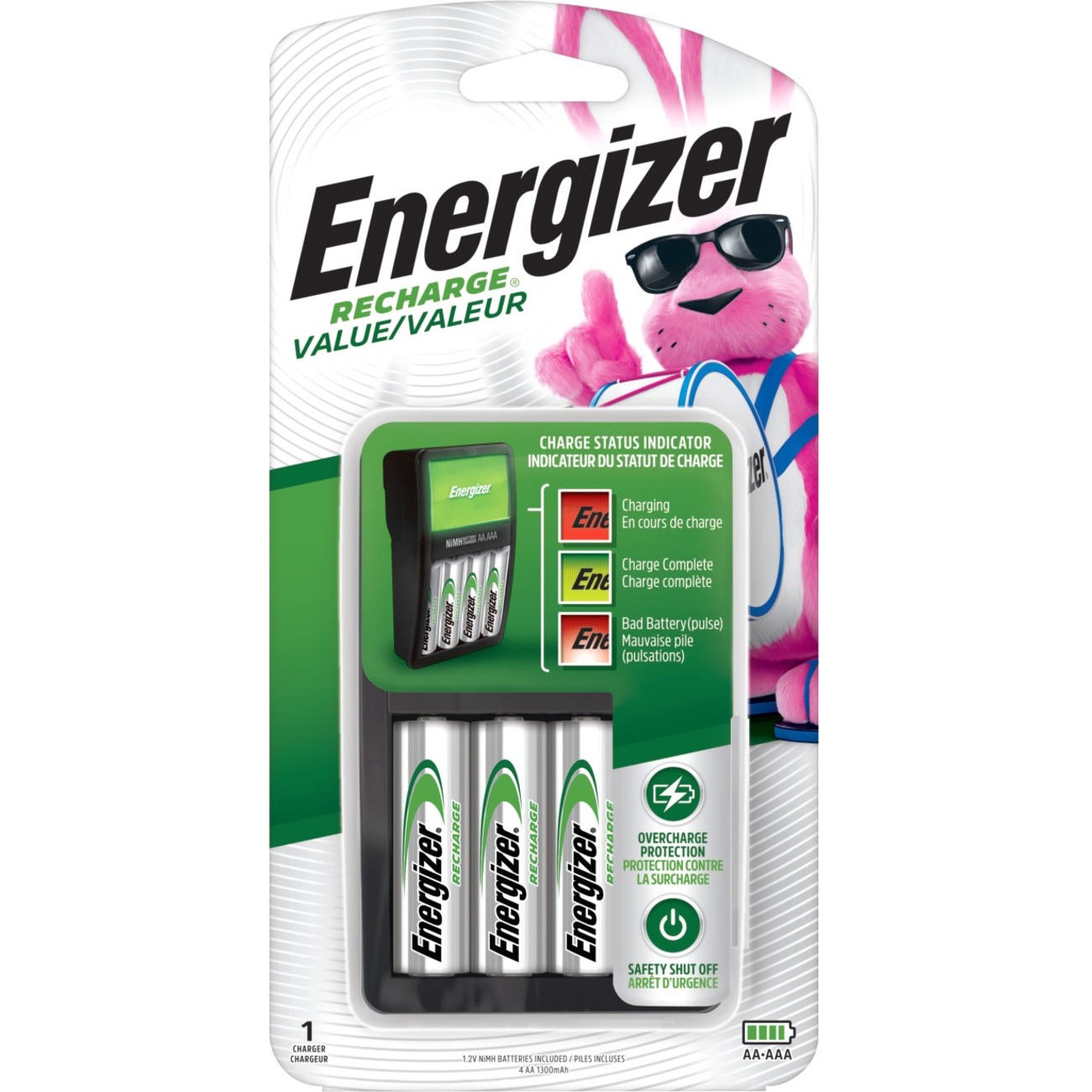 Decoratief Beoefend Dicht Glennco Office Products Ltd. :: Technology :: Power & Backup :: Power  Equipment & Supplies :: Battery Chargers :: Energizer CHVCMWB-4 AC Charger  - 1 Each