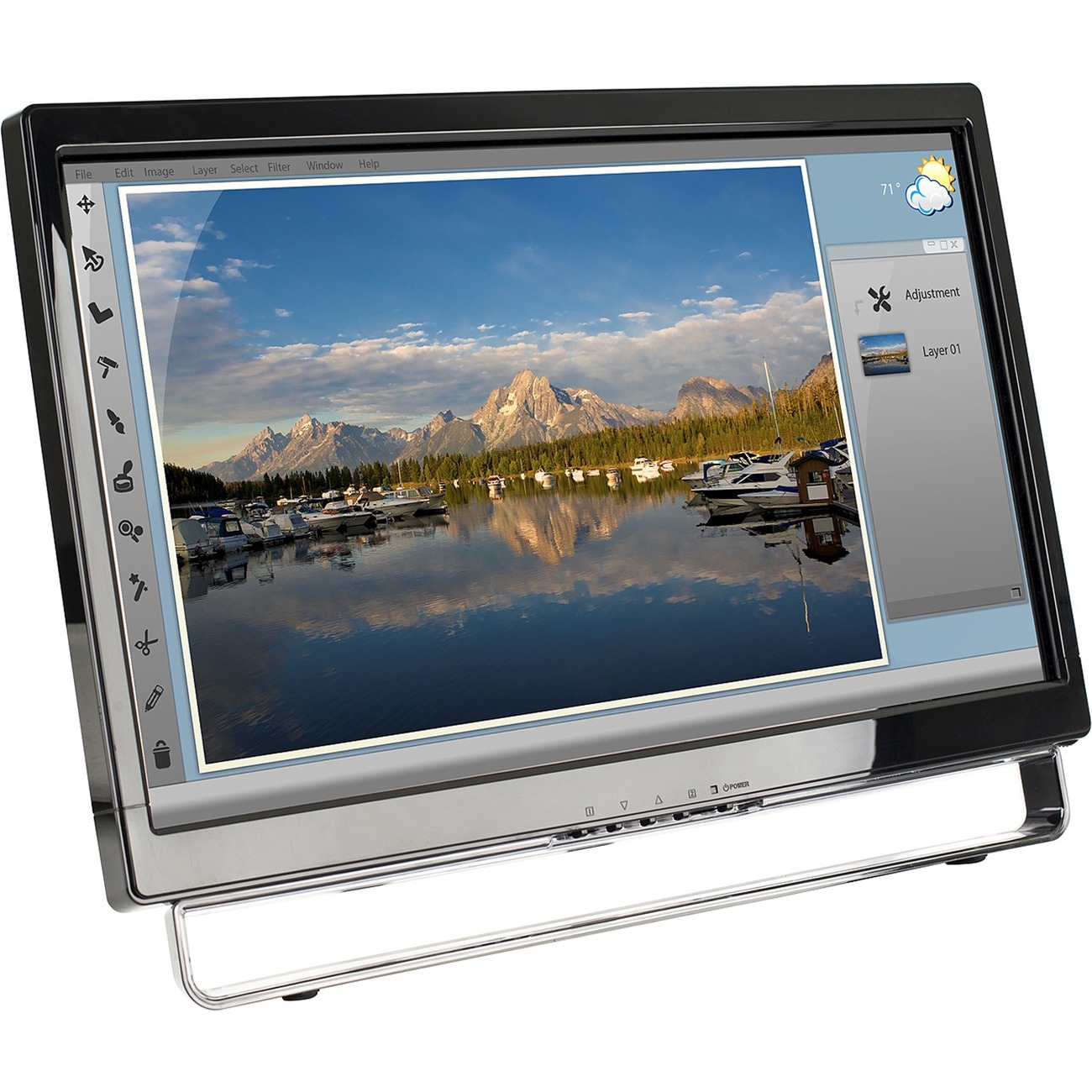 Planar PXL2230MW 22" LCD Touchscreen Monitor - 16:9 - 5 ms_subImage_1