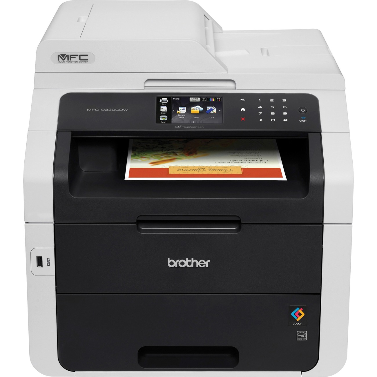 Used - Good: Brother MFC-9330CDW Duplex Wireless / USB Color All