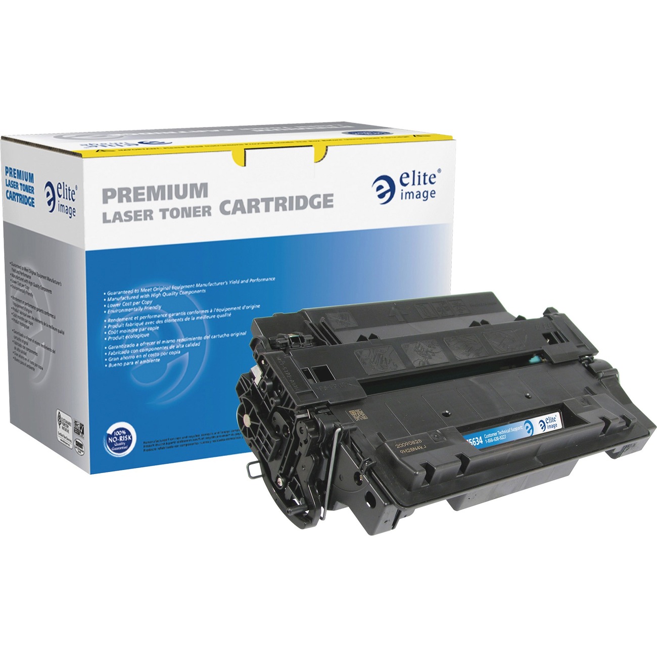 High Yield CE255X 55X Toner Cartridge for HP LaserJet P3015 P3015d P3015dn Print 