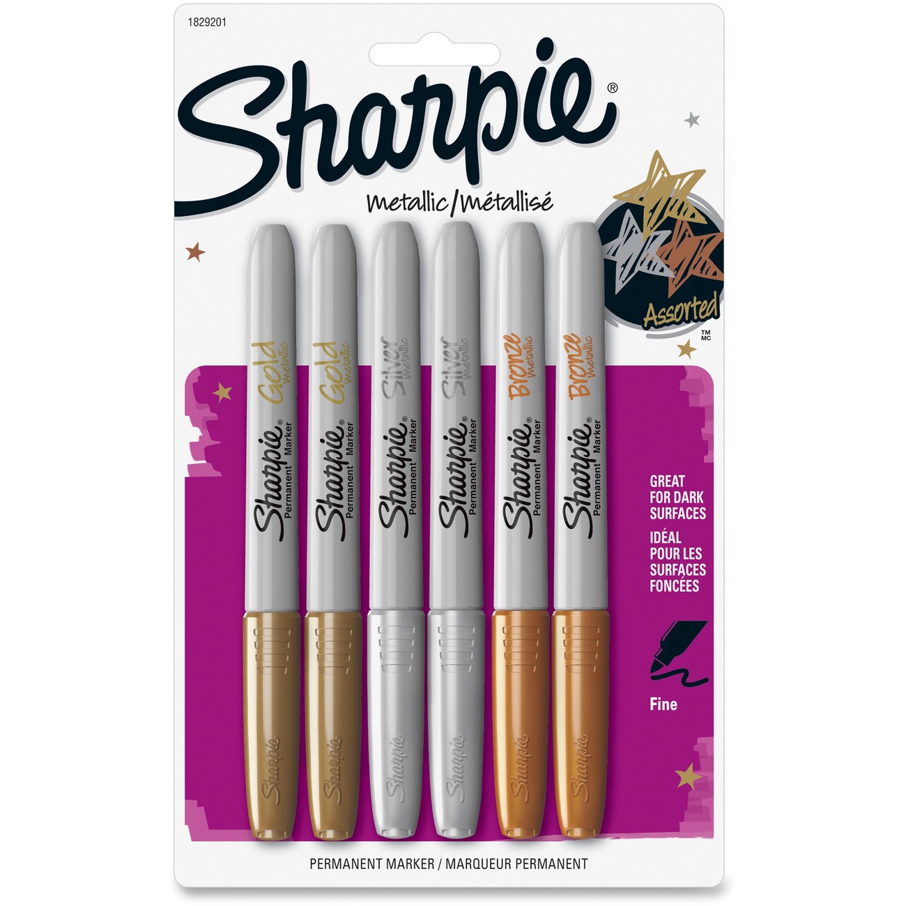 Sharpie Pen-style Permanent Marker - Fine Marker Point - Black Alcohol  Based Ink - 1 / Box - R&A Office Supplies