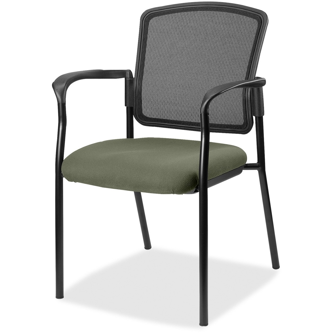 Lorell Mesh Back Stackable Guest Chair