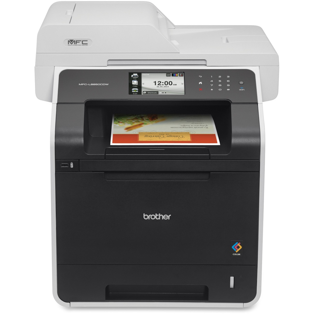 brother ＦＡＸ Brother MFC-L8850CDW Duplex 2400 x 600 DPI Wireless/USB Color