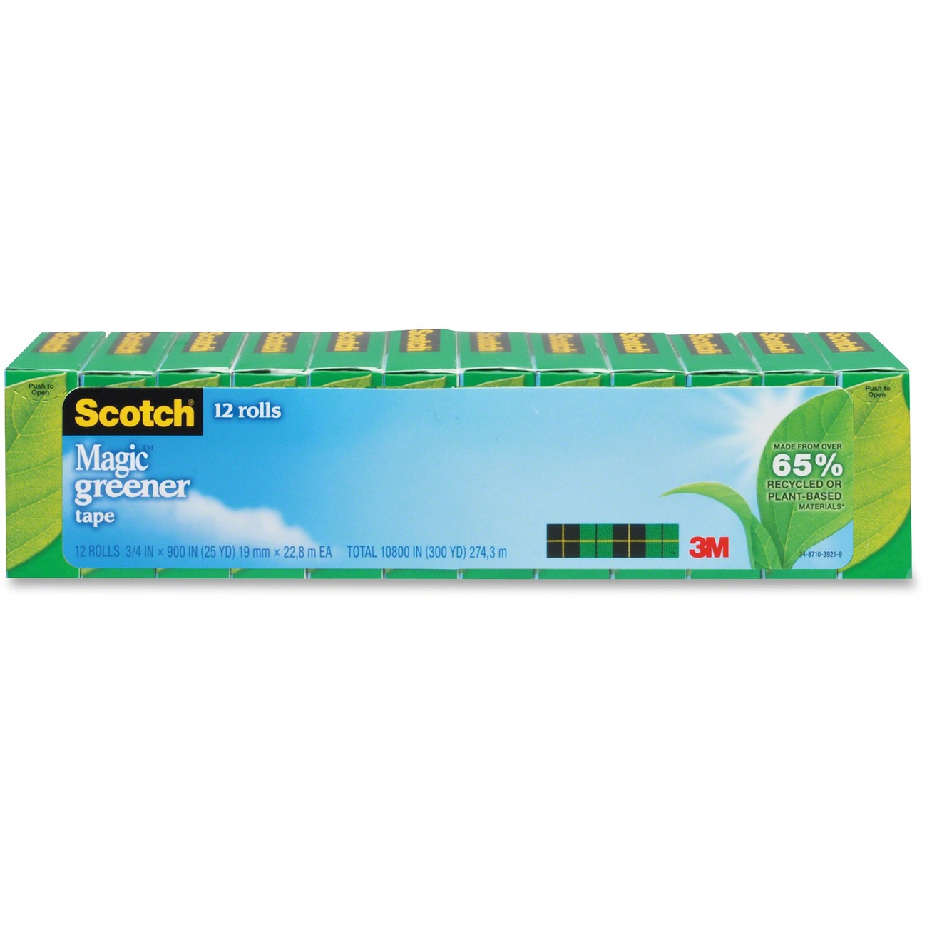 Scotch Gift Wrap 3-Pack 25-ft x 0.75-in Multipurpose Tape in the