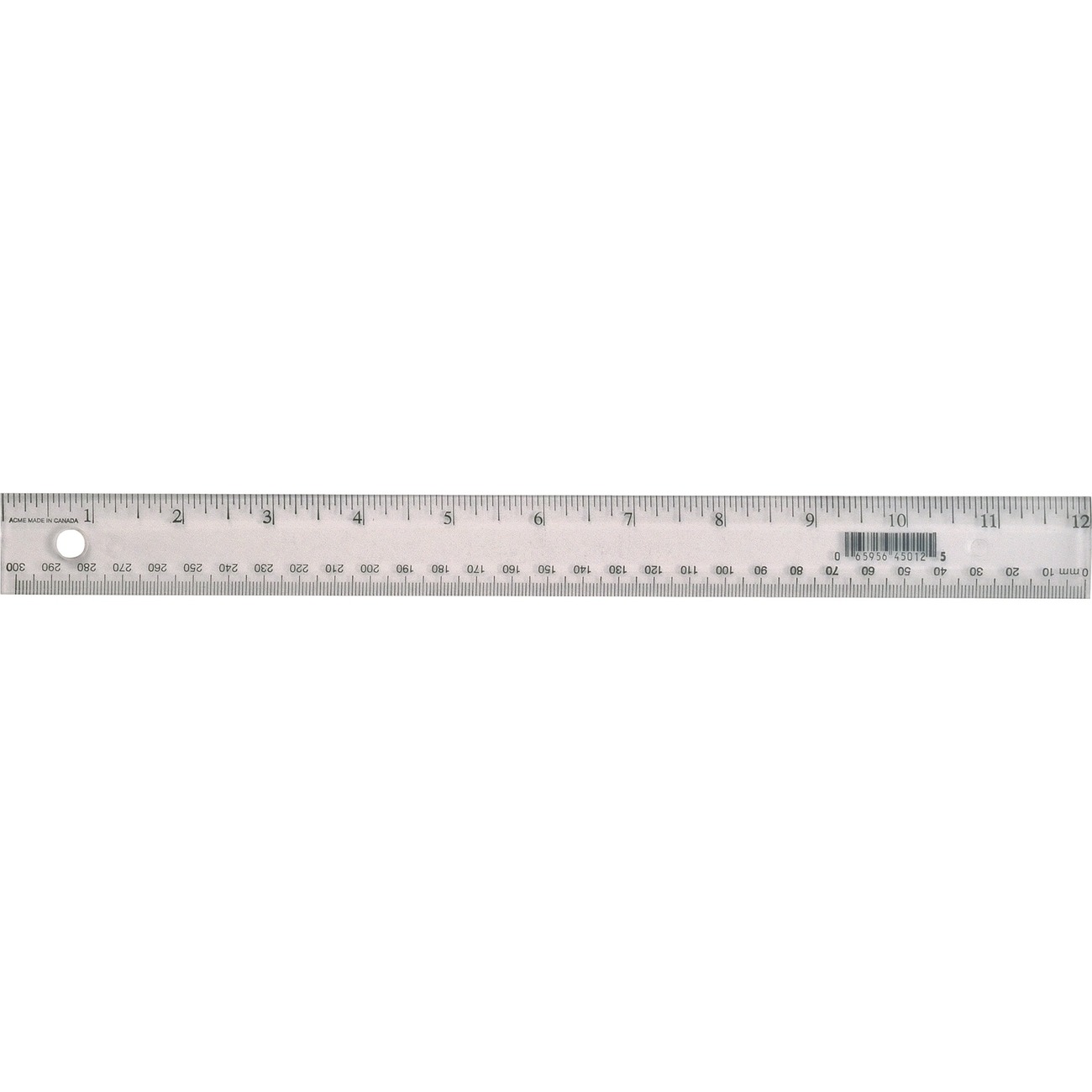 Basics® Flexible Transparent Ruler 12