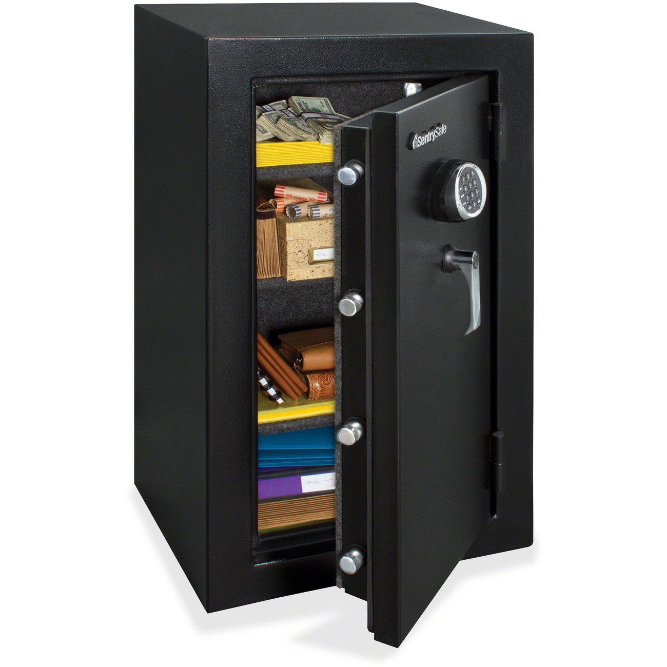 Okanagan Office Systems Furniture Filing Storage Accessories Fire Resistant File Cabinets Safes Safes Sentry Safe Executive Fire Safe Ef4738e 133 01 L Programmable Electronic Combination Lock