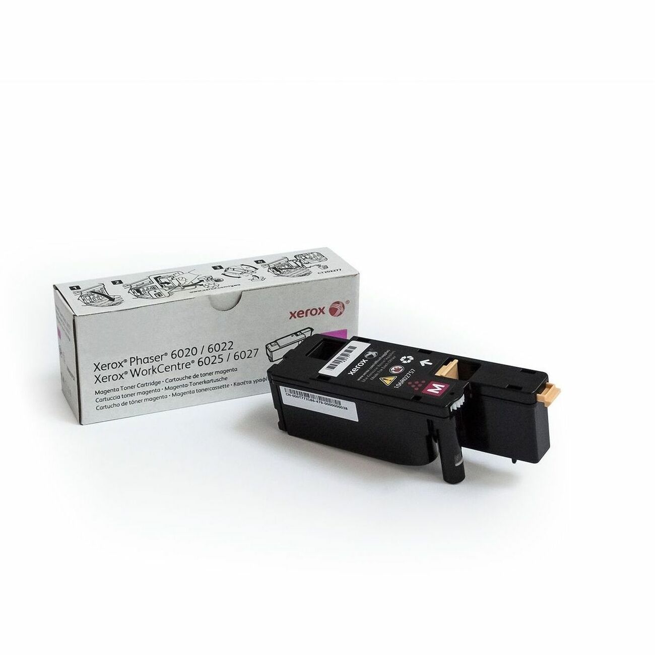 Xerox Original Standard Yield Laser Toner Cartridge - Magenta - 1 Each