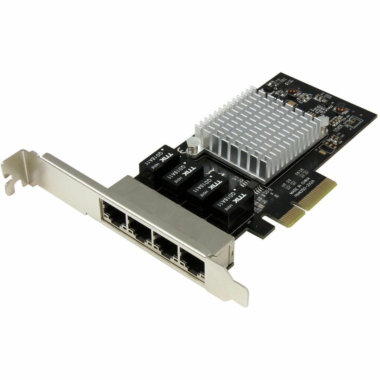 StarTech.com 4-Port Gigabit Ethernet Network Card - Intel I350 NIC