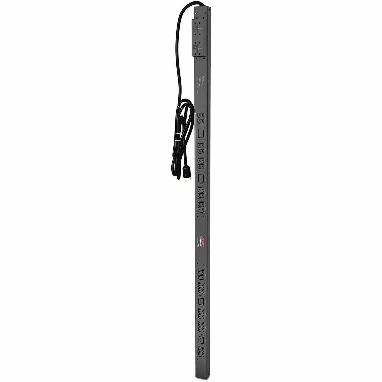APC NetShelter Basic Rack PDU, Zero U, 30A, 200/208V, 20 C13 and 4